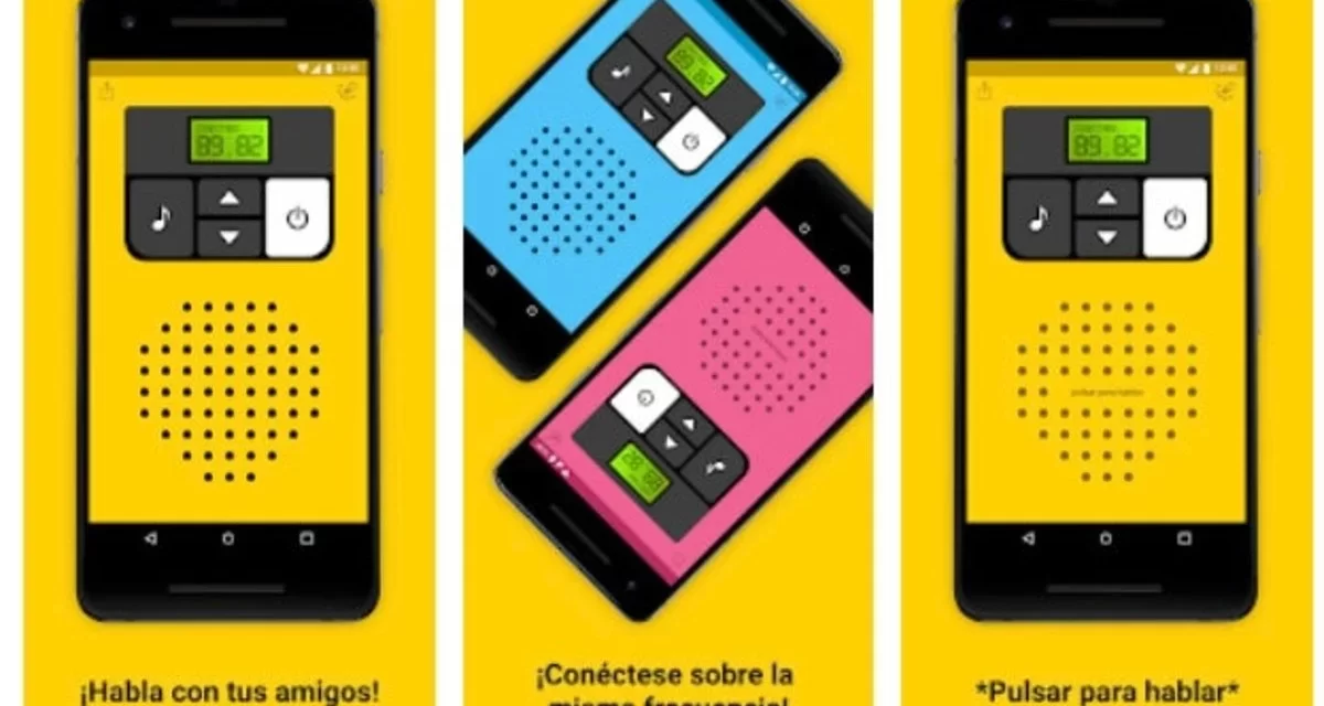 Walkie-talkie – COMUNICACIÓN La aplicacion para Android que te permite hablar con tus amigos
