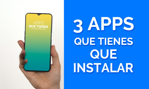 ✅ Estas 3 Aplicaciones las tienes que tener en tu Telefono
