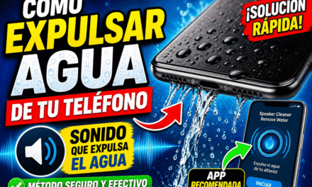 Cómo expulsar agua de tu teléfono: guía completa y segura (2026)