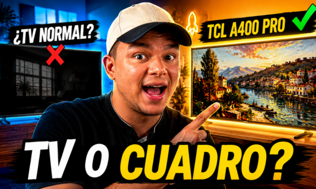 TCL A400 PRO: el Smart TV que parece un cuadro y transforma cualquier espacio