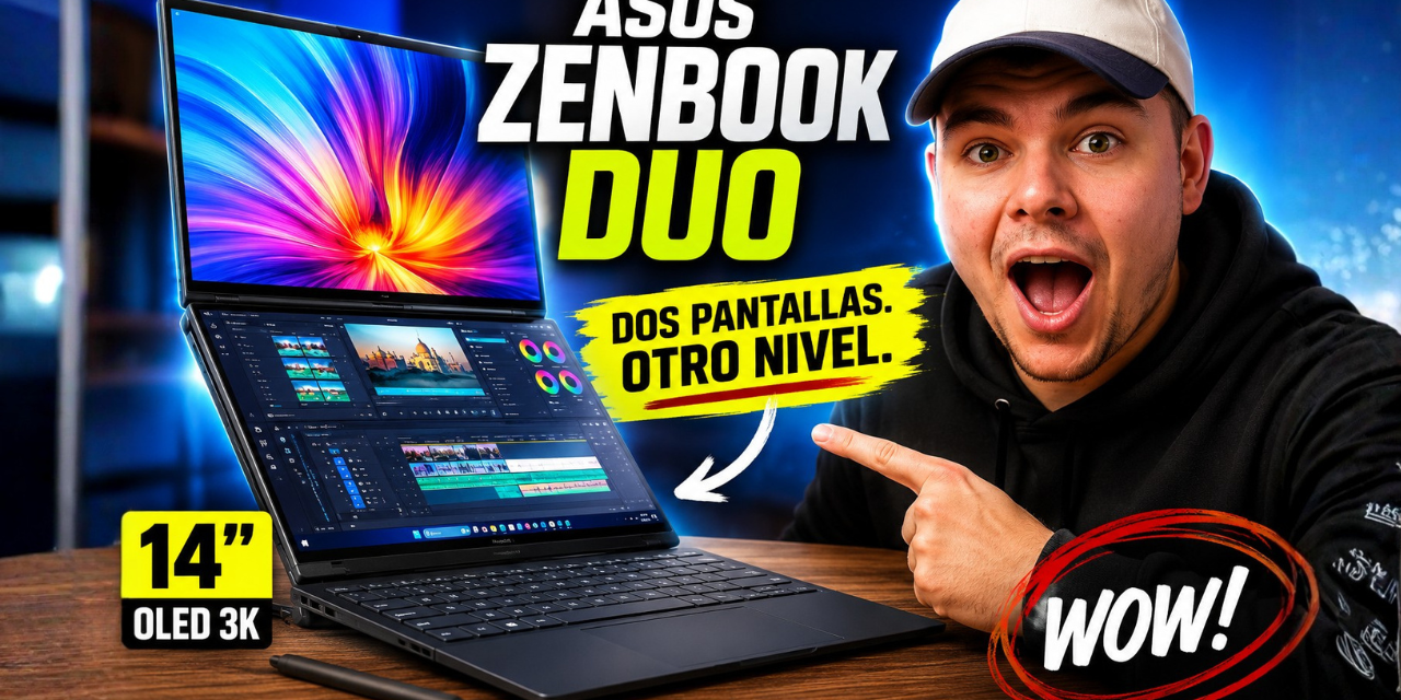 ASUS Zenbook DUO : Lo probé durante varios días y ahora entiendo por qué todos hablan de él