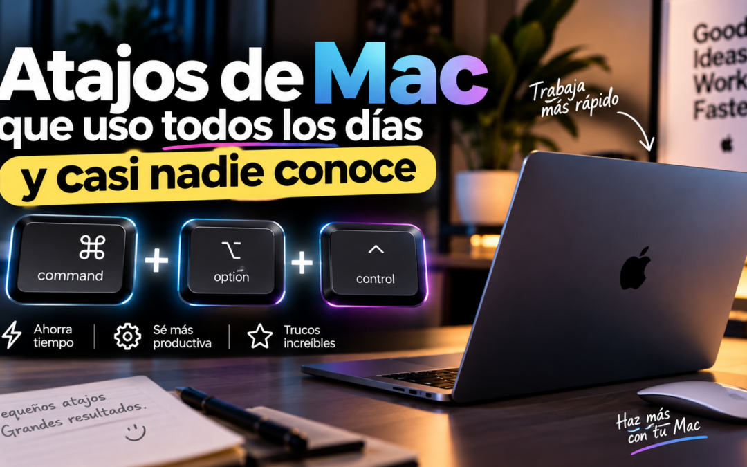 Atajos de Mac que uso todos los días y casi nadie conoce
