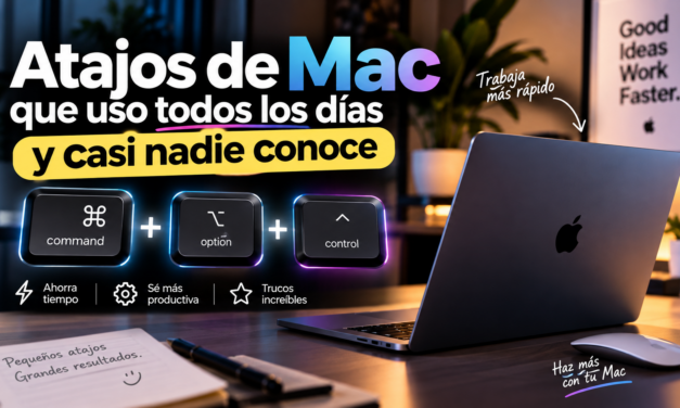 Atajos de Mac que uso todos los días y casi nadie conoce