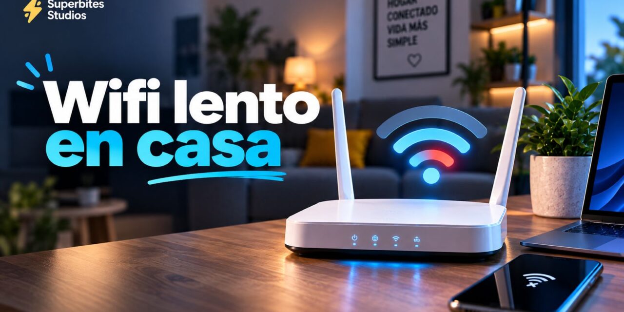 Wifi lento en casa: por qué pasa y cómo arreglarlo