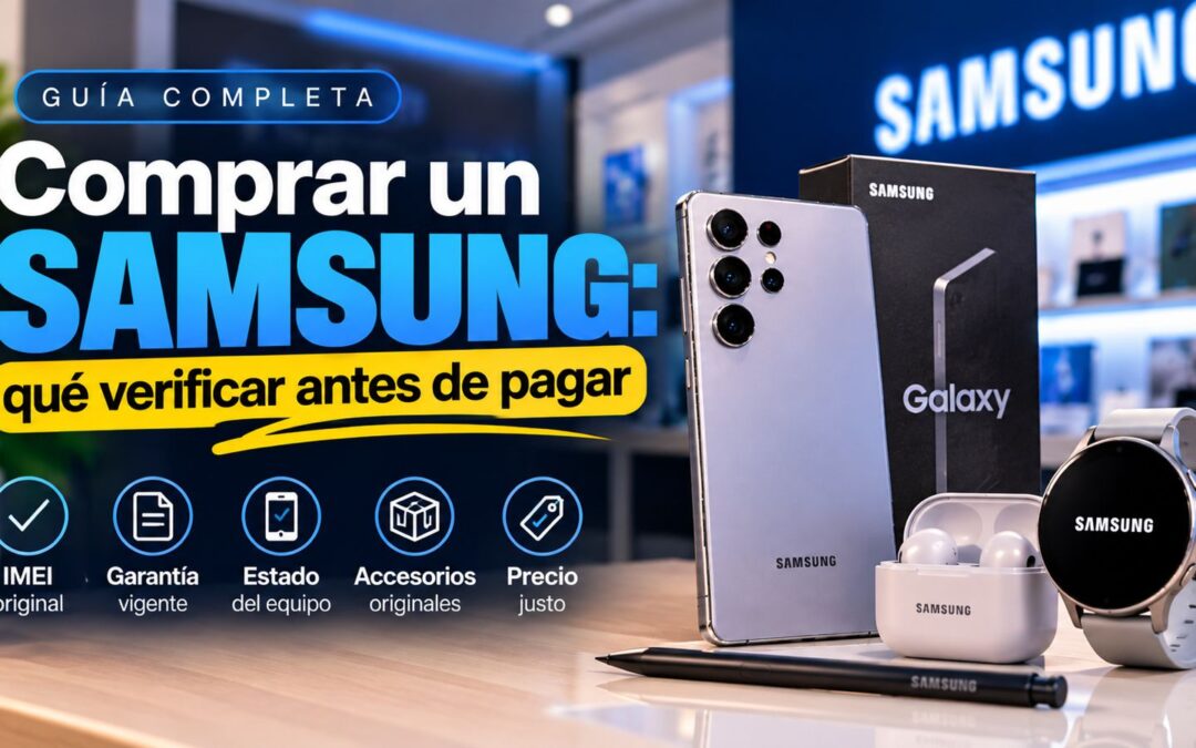 Comprar un Samsung: qué verificar antes de pagar
