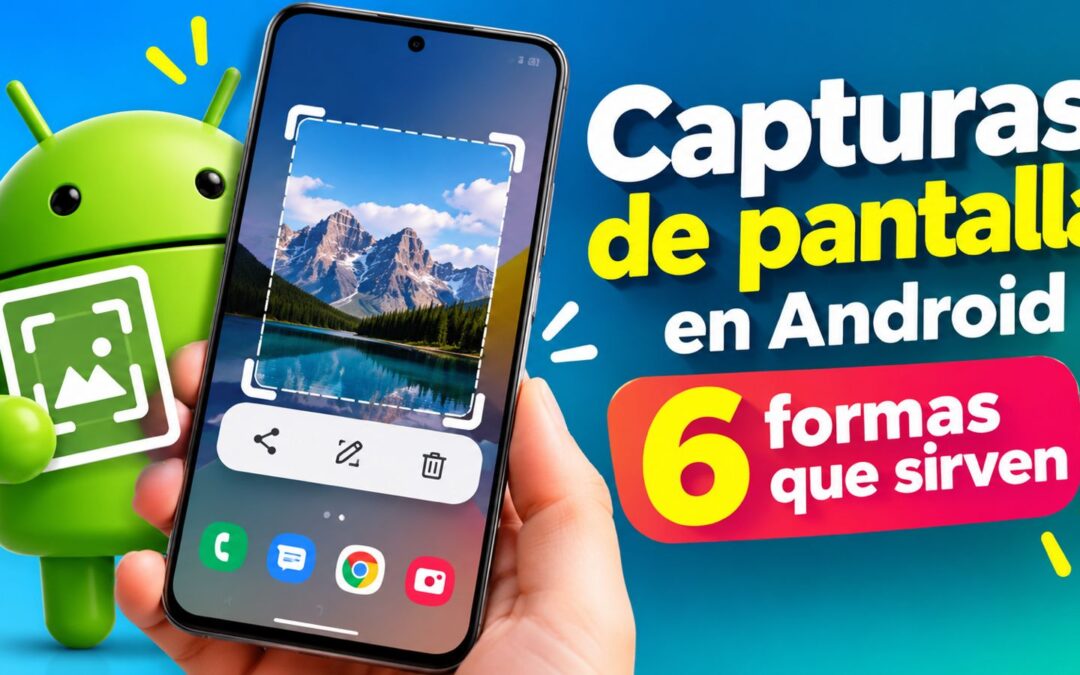 Capturas de pantalla en Android: 6 formas que sirven