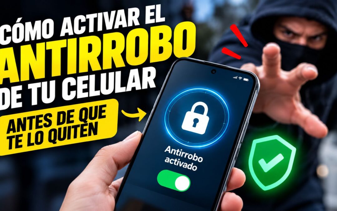 Cómo activar el antirrobo de tu celular antes de que te lo quiten