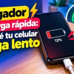 Cargador de carga rápida: por qué tu celular carga lento