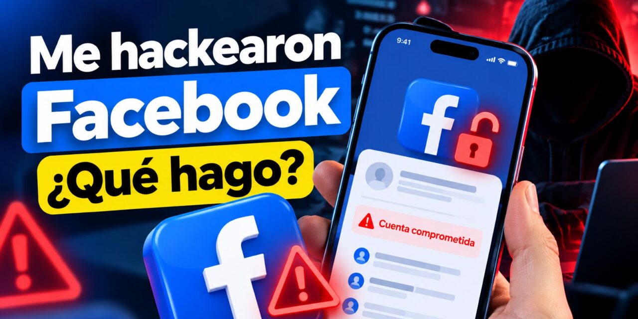 🚨 ¿Te hackearon Facebook? Haz esto AHORA para recuperar tu cuenta