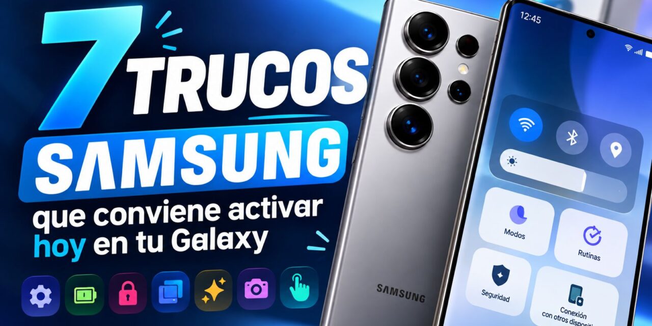 7 trucos Samsung que conviene activar hoy en tu Galaxy