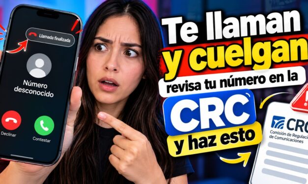 Te llaman y cuelgan: revisa tu número en la CRC y haz esto