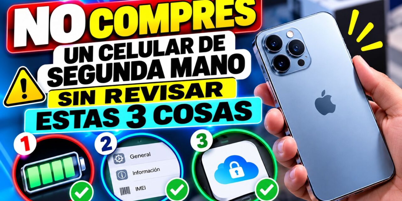 No compres un celular de segunda mano sin revisar estas 3 cosas – Valida siempre el IMEI