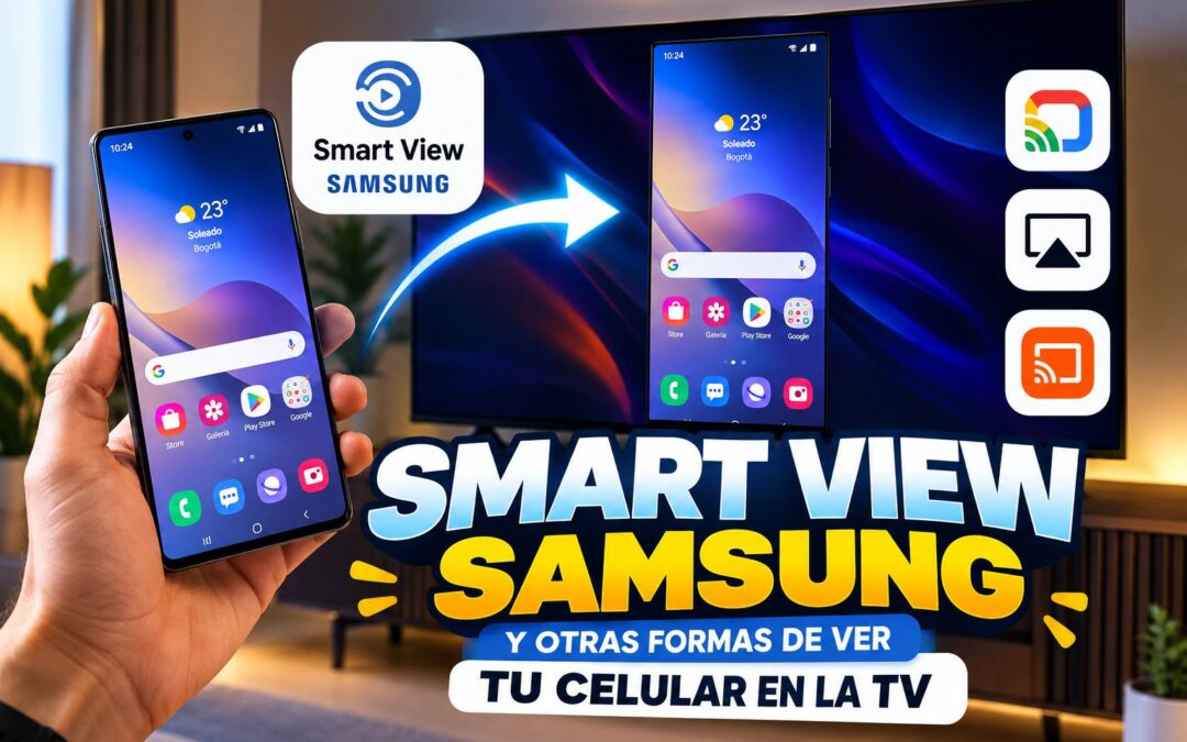 Smart View Samsung y otras formas de ver tu celular en la TV