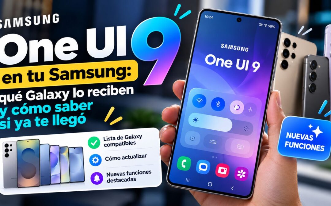 One UI 9 en tu Samsung: qué Galaxy lo reciben y cómo saber si ya te llegó