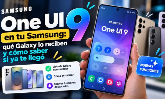 One UI 9 en tu Samsung: qué Galaxy lo reciben y cómo saber si ya te llegó