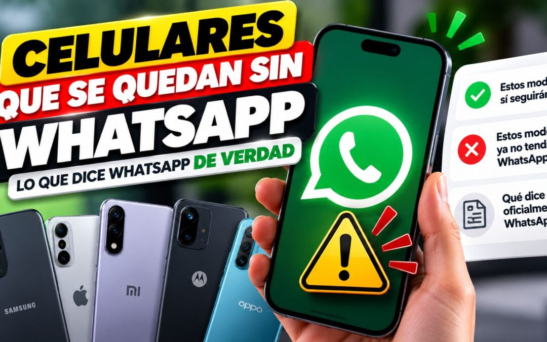 Celulares que se quedan sin WhatsApp: lo que dice WhatsApp de verdad