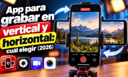 App para grabar en vertical y horizontal: cuál elegir (2026)