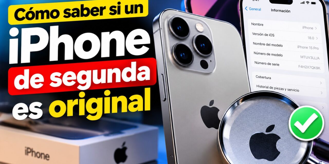 Cómo saber si un iPhone de segunda es original