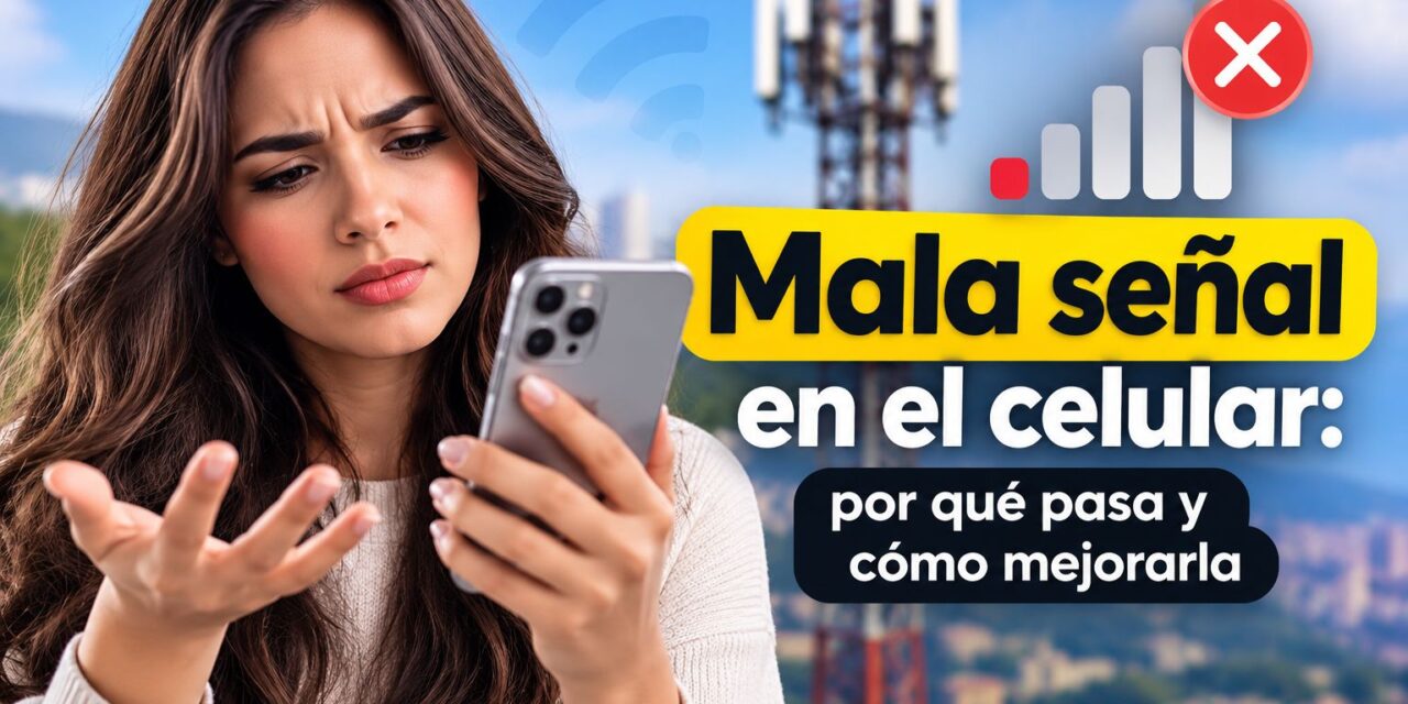 Mala señal en el celular: por qué pasa y cómo mejorarla