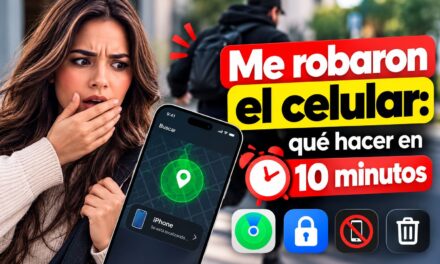 Me robaron el celular: qué hacer en 10 minutos