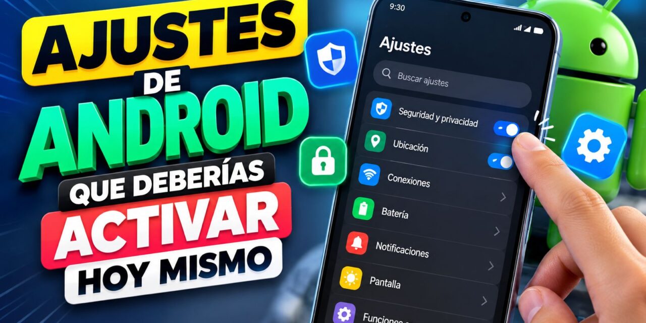 Ajustes de Android que deberías activar hoy mismo